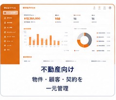 不動産向けダッシュボードテンプレート